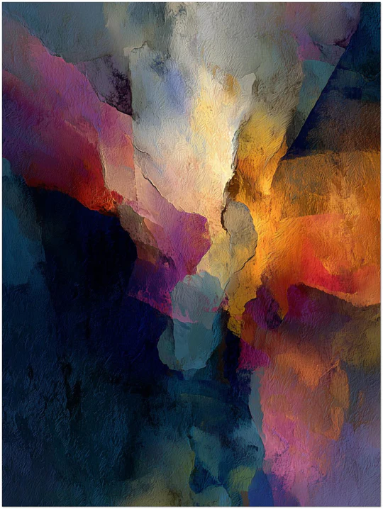 Abstrakte Kunstdrucke von nterya