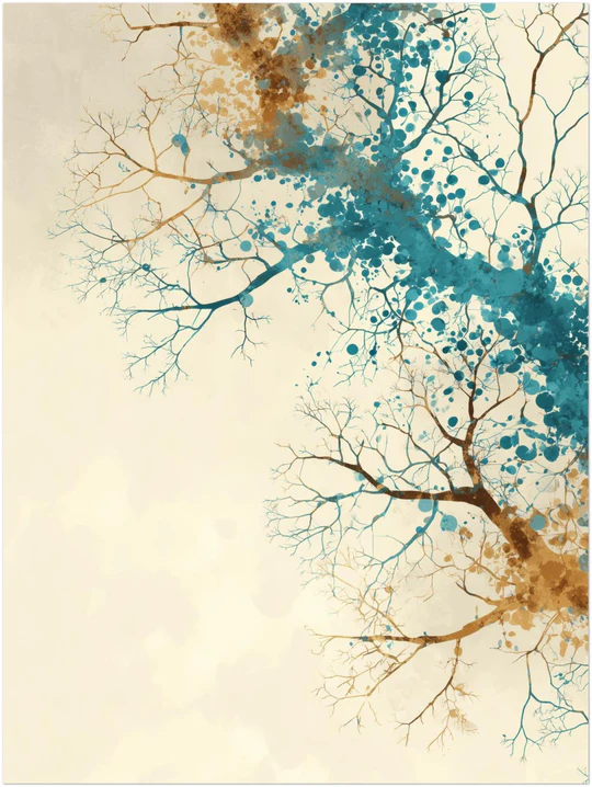 Abstrakte Kunstdrucke von nterya