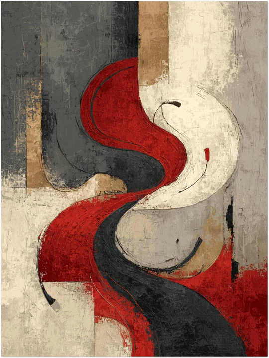 Abstrakte Kunstdrucke von nterya