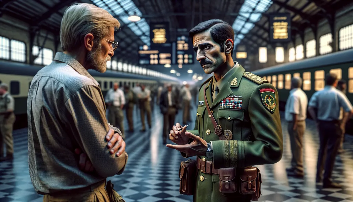 Israelisches Militär bei einem Bahneinsatz