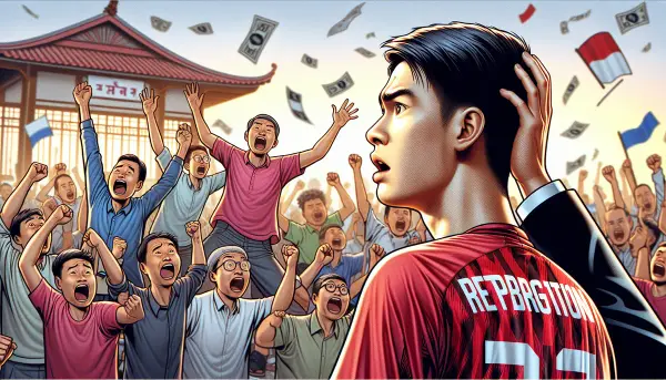 Fußballspieler überraschte bei Transferparty