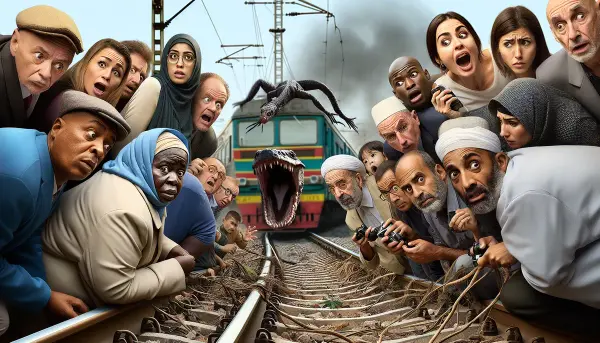 Kabelschaden am Bahnhof mit Bissspuren