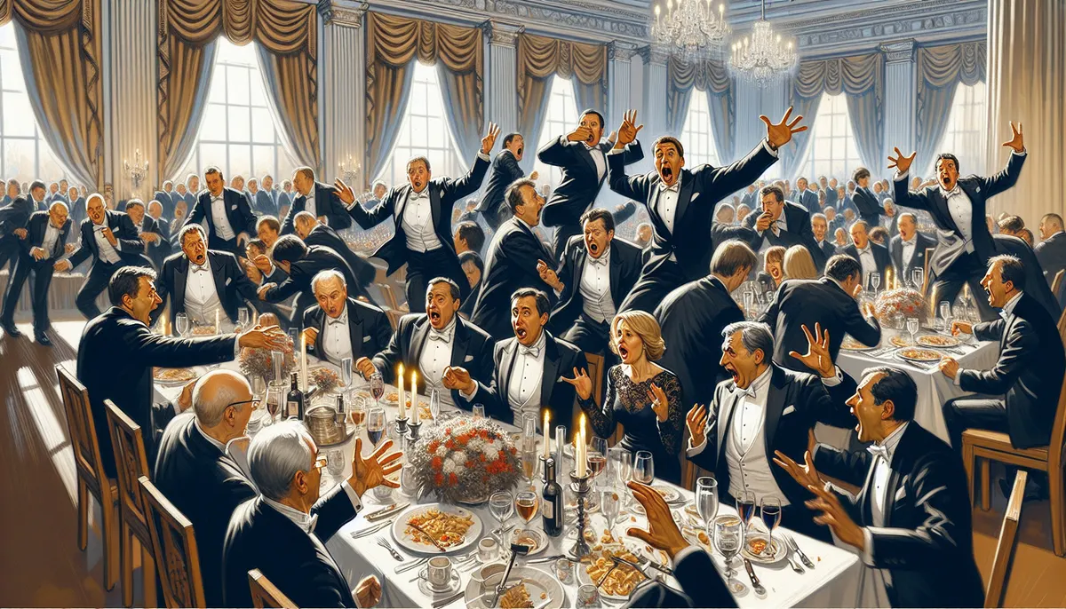 Trump beim Korrespondentendinner mit unerwartetem Chaos